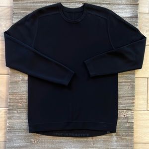 Lululemon, Mens Alpine Air Crew, M, Black